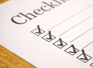 Gefährdungsanalyse - Checkliste